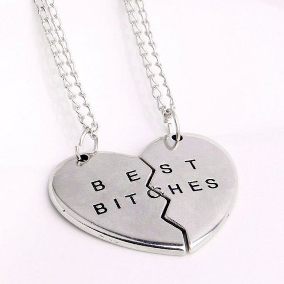 Jewelry - Best Bitches Friendship Necklaces